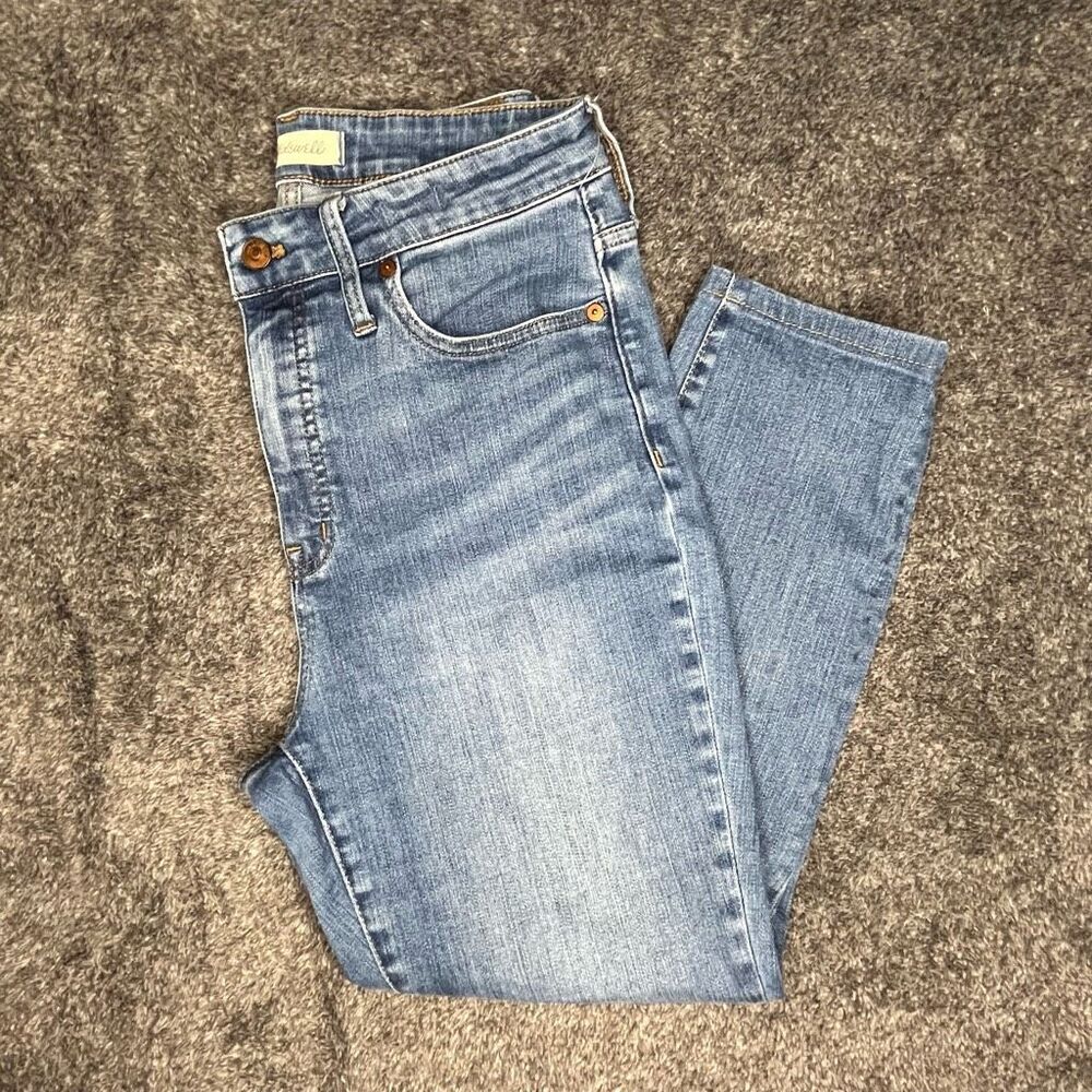 Madewell Curvy High rise Skinny Crop Size 29